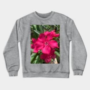 Oleander Flower Crewneck Sweatshirt